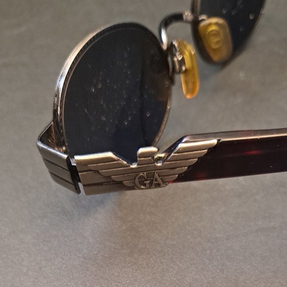 Women’s Small VINTAGE EMPORIO ARMANI EAGLE SUNGLASSES - Picture 5 of 13